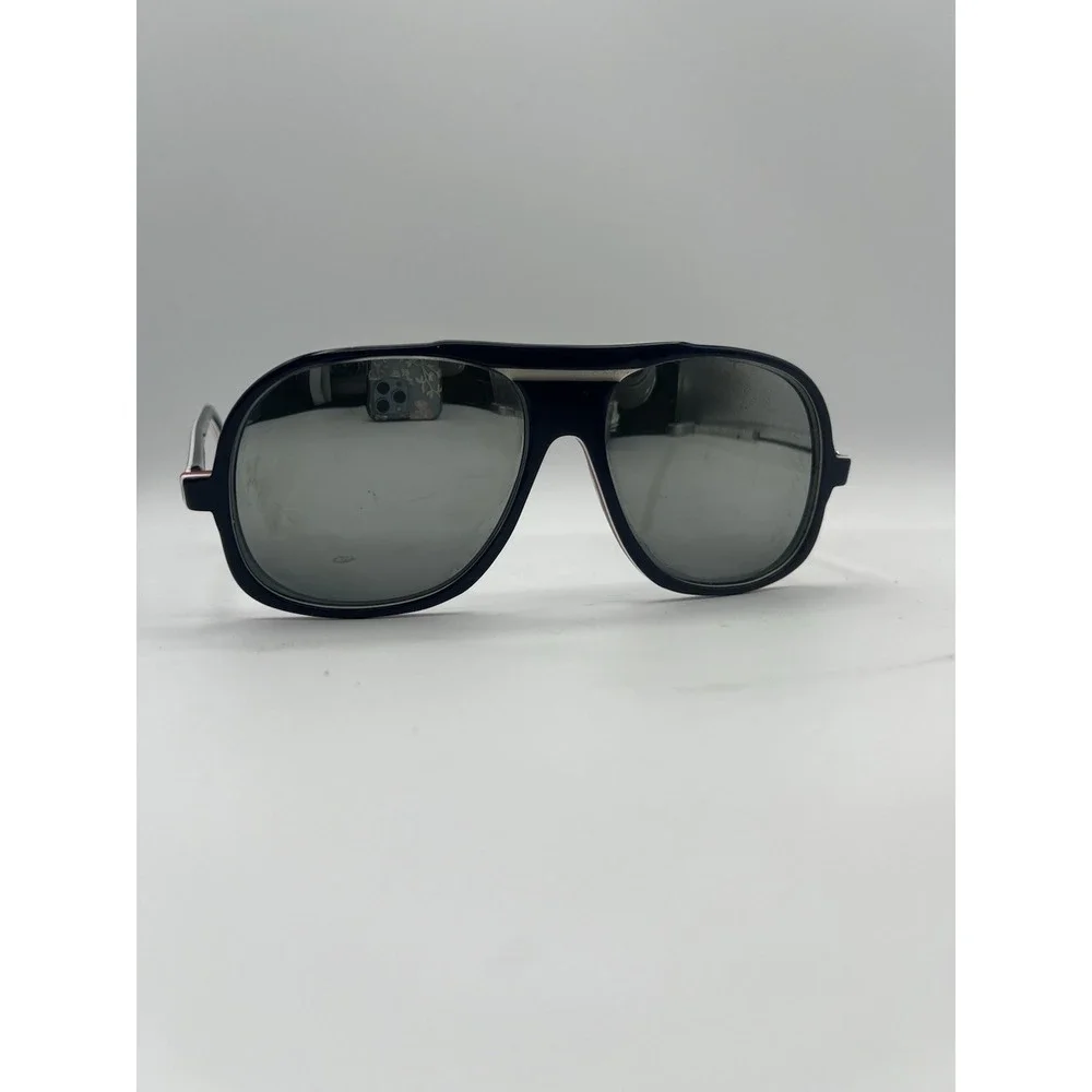 VINTAGE I SKI SUMMIT RED WHITE BLUE MIRRIORED‎ AVIATOR SUNGLASSES 56 10 140